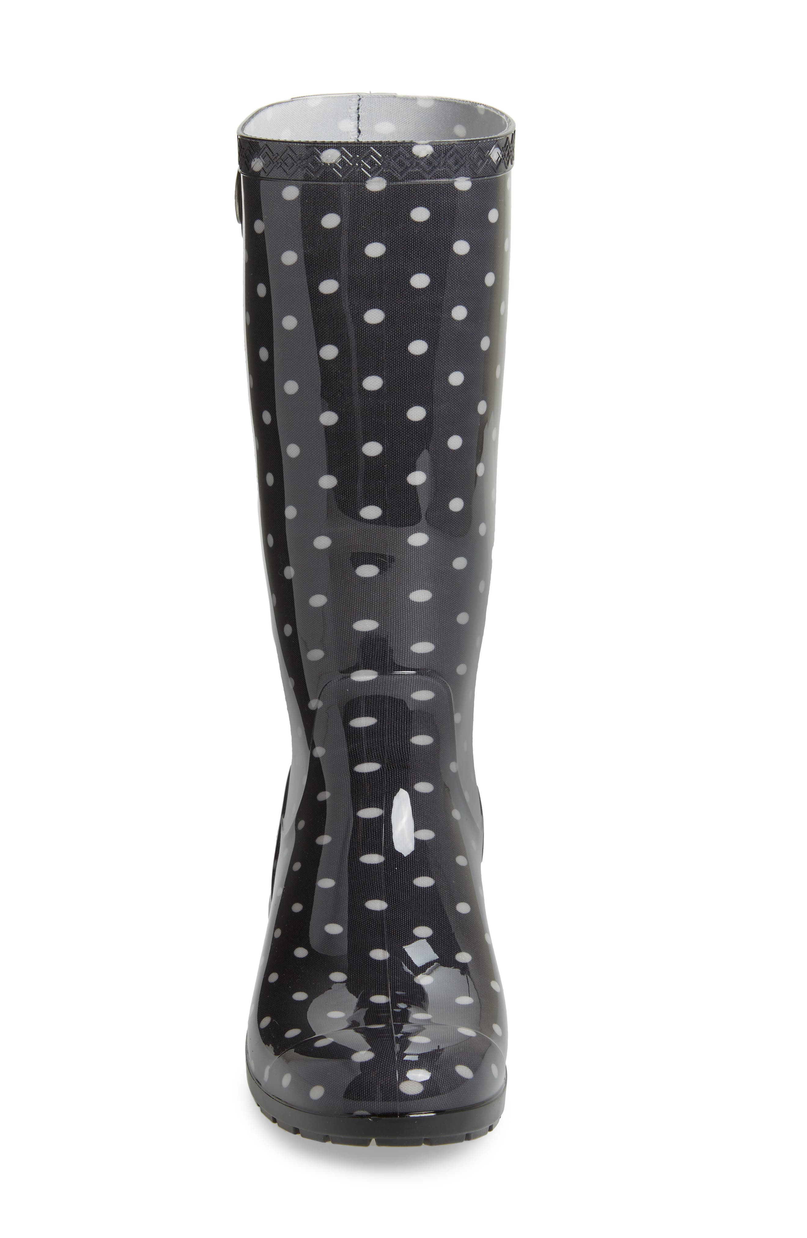 UGG<sup>®</sup> Shaye Polka Dot Rain Boot, Alternate, color, 