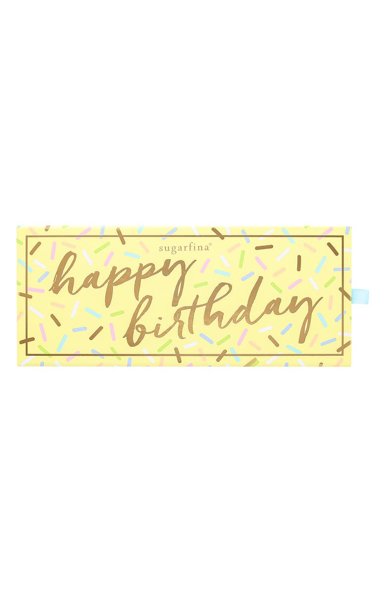sugarfina Happy Birthday 3-Piece Candy Bento Box, Alternate, color, 