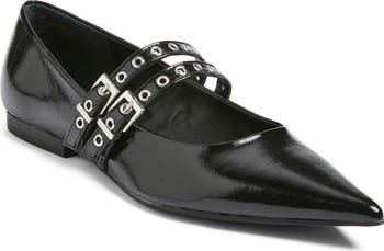 Oriana Pointed Toe Mary Jane Flat