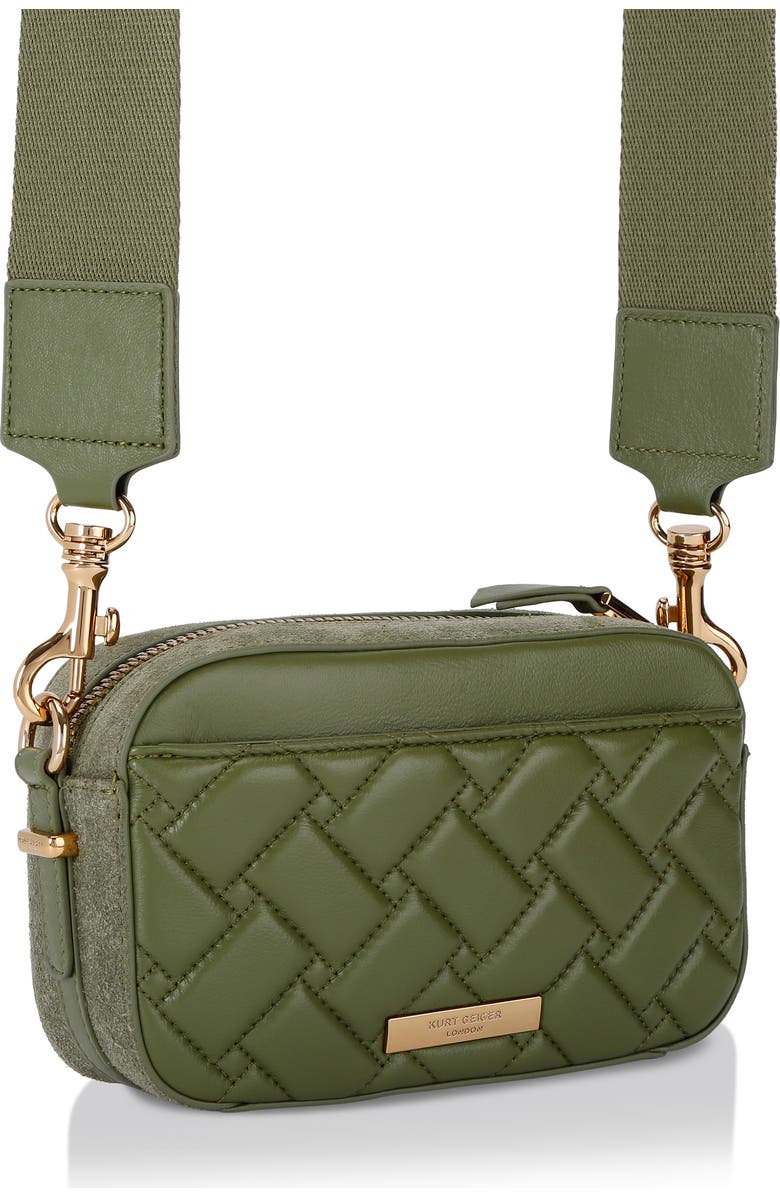 Kurt Geiger London Small Kensington Camera Bag, Alternate, color, Khaki/ Beige