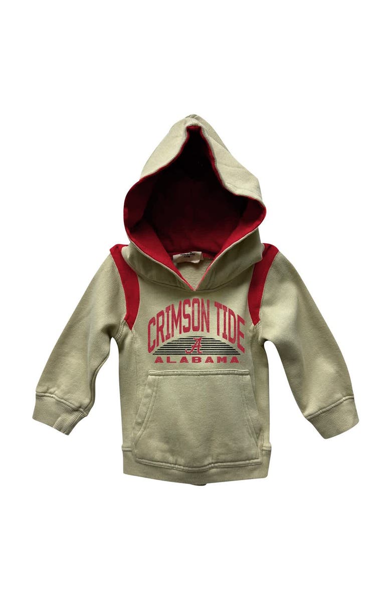 Wes & Willy Infant Wes & Willy Alabama Crimson Tide Colorblock Pullover Hoodie and Sweatpants Set, Alternate, color, Crimson