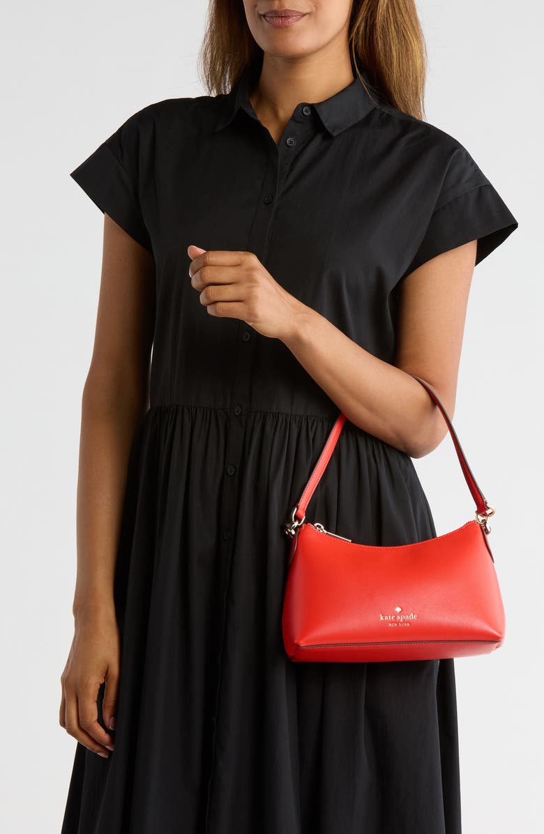 Kate Spade New York sadie small shoulder bag, Alternate, color, Tomato Slice