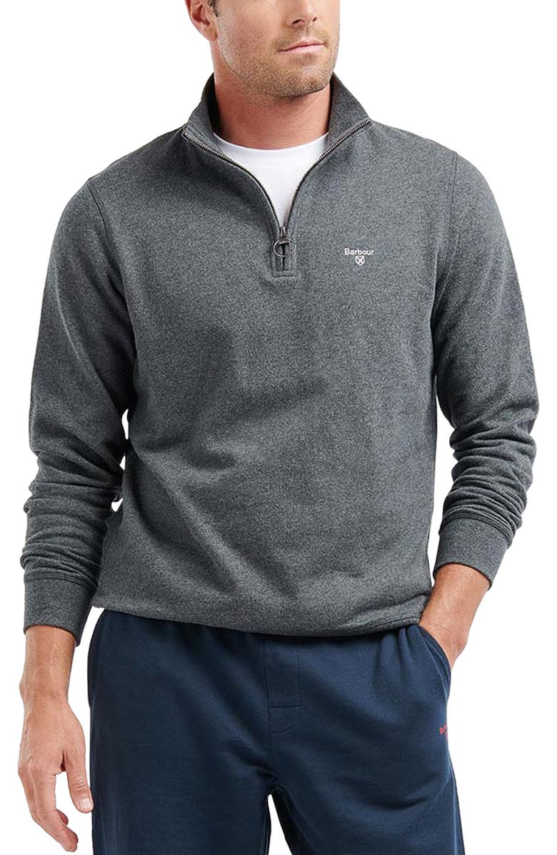 Barbour Nico Quarter Zip Pullover, Main, color,