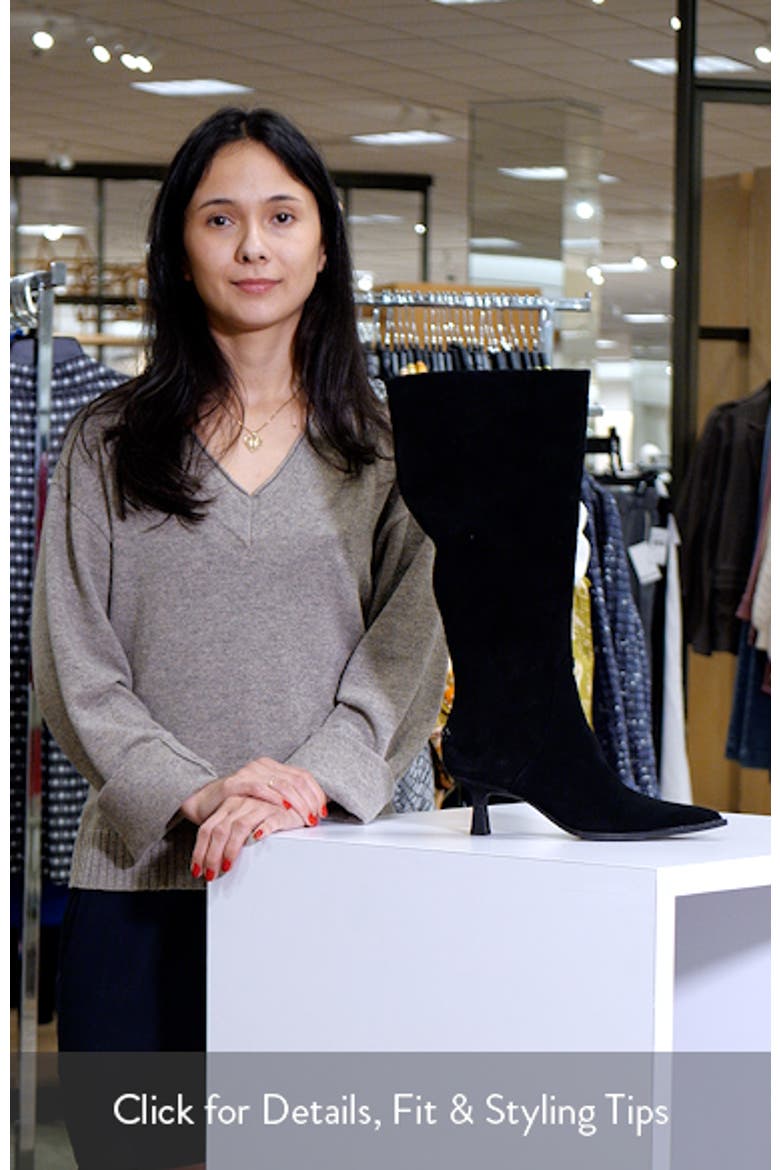 Yulia Pointy Toe Knee High Boot video