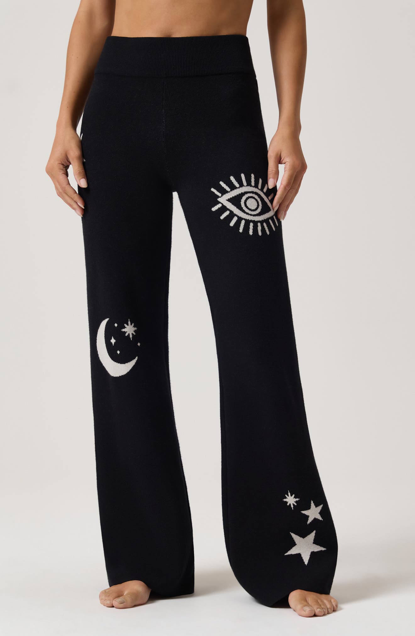 Spiritual Gangster Cosmic Vibes Kaia Wide Leg Pants (Women) | Nordstrom