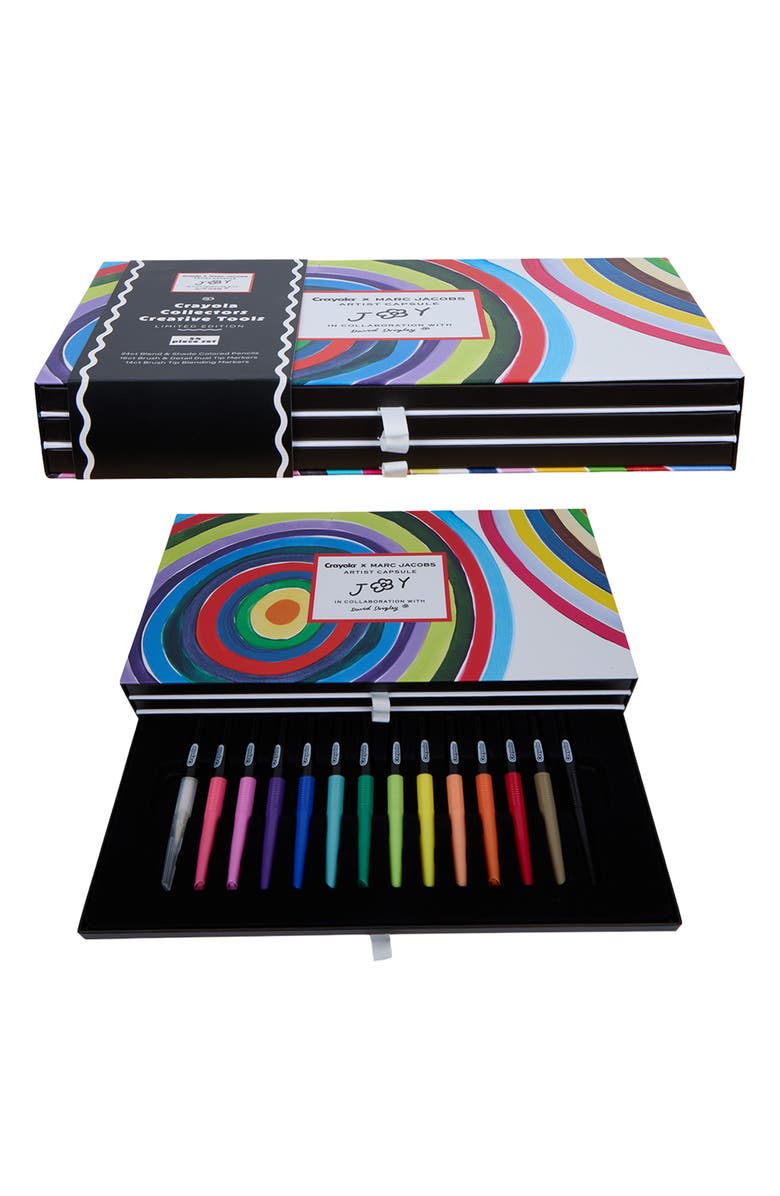 CRAYOLA x Marc Jacobs Joy Collection Creative Coloring Tools, Alternate, color, Multi