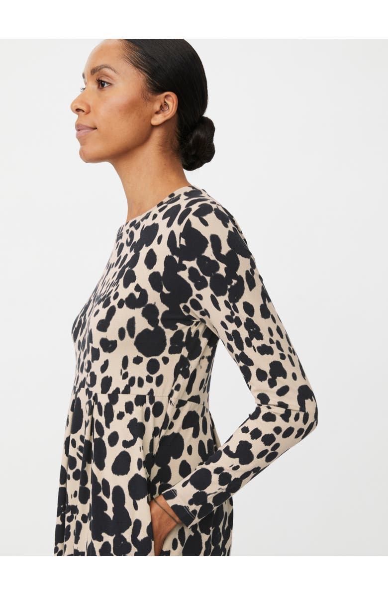 Masai Copenhagen Printed Tunic Dress, Alternate, color, Oxford Tan