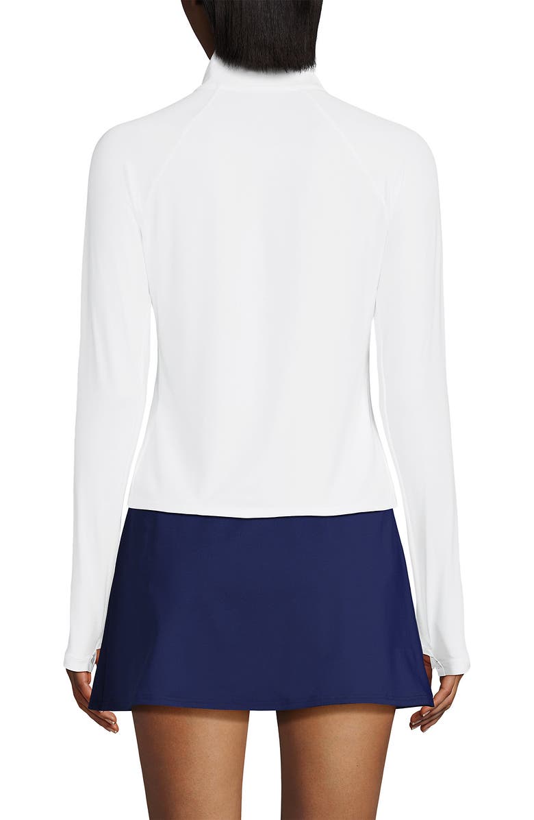 Lands
 End Long Sleeve Rash Guard Cover-up UPF 50, Alternate, color, 