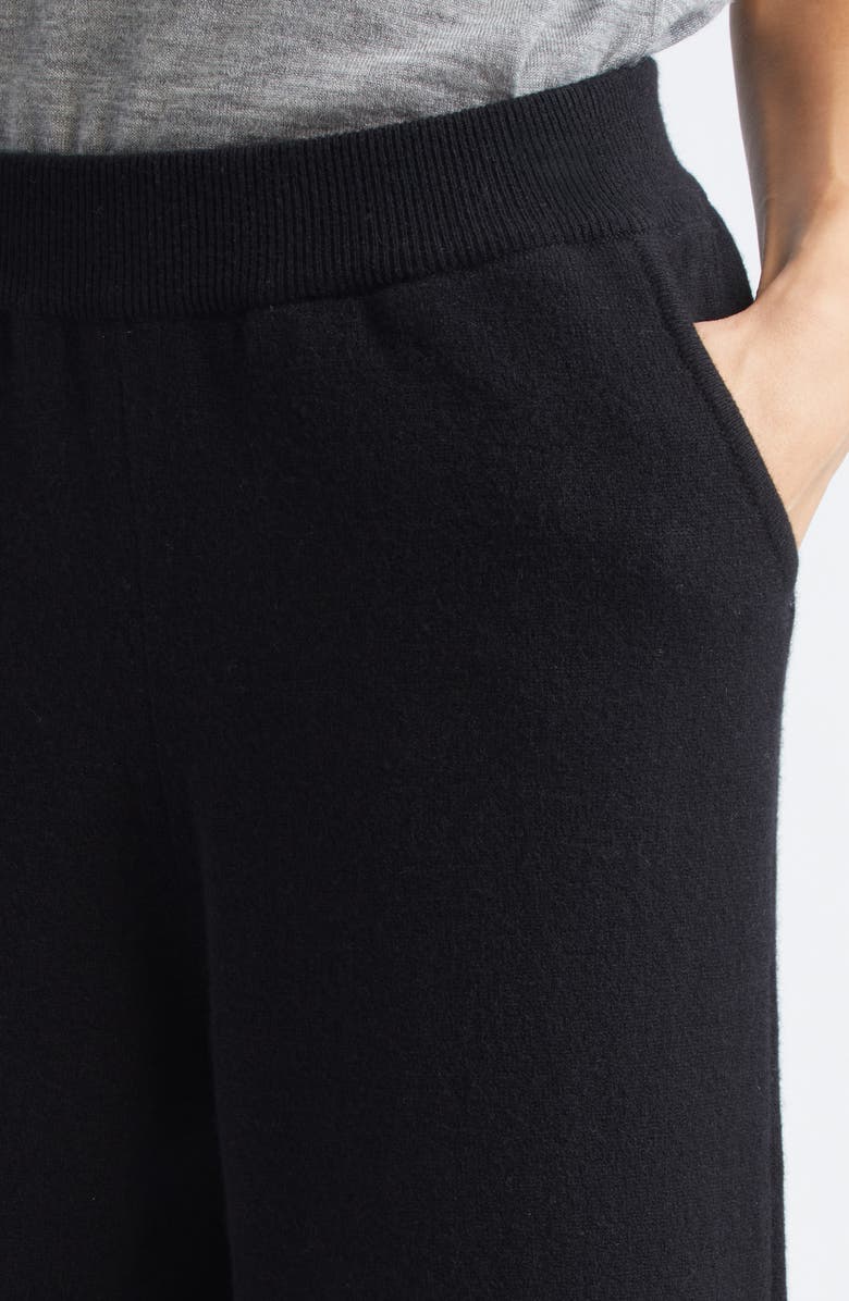 Johnstons of Elgin Honor Short Sleeve Cashmere Crewneck Sweater, Alternate, color, Cullen Grey