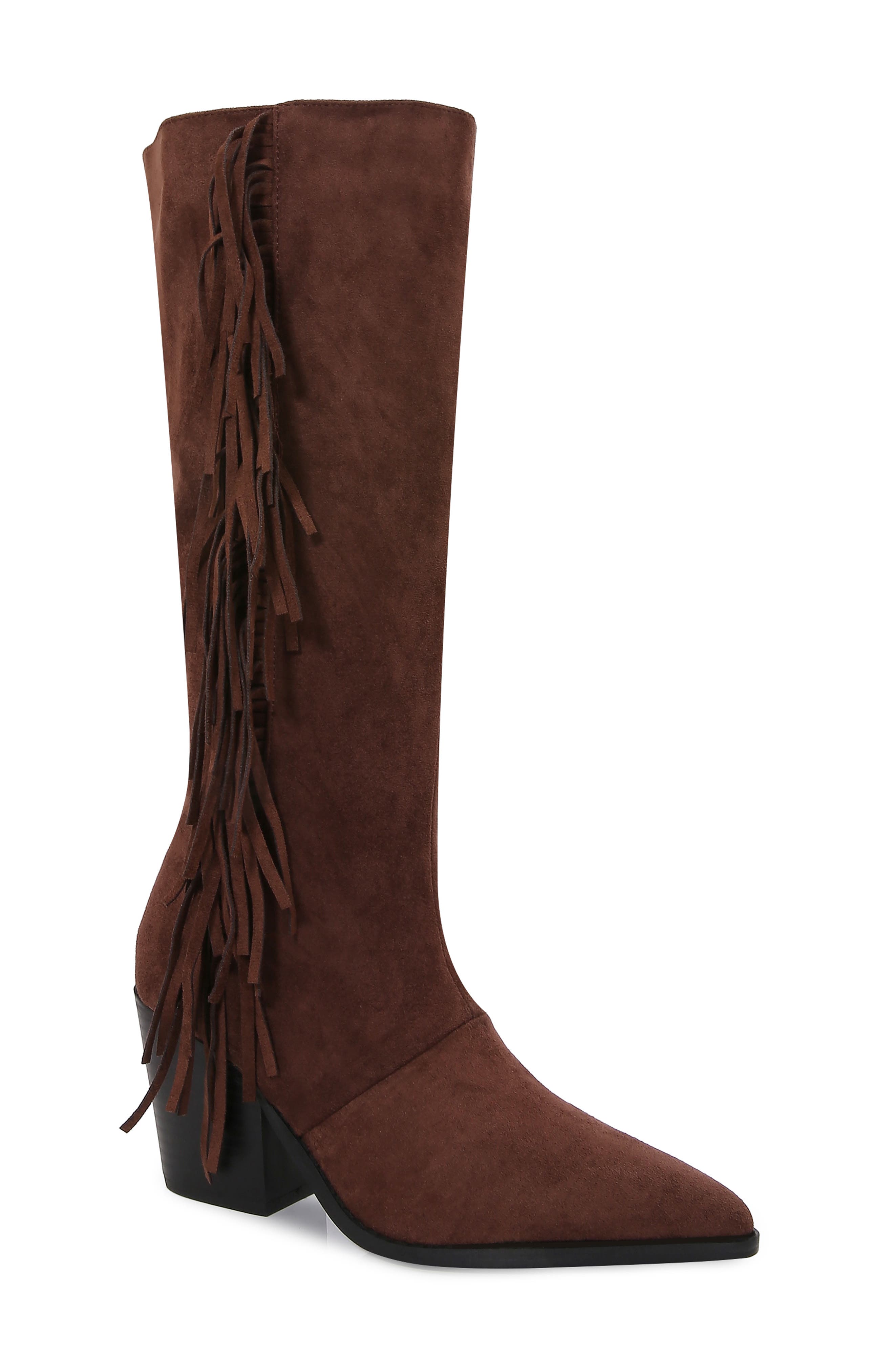 Berness Andri Fringe Boot In Brown