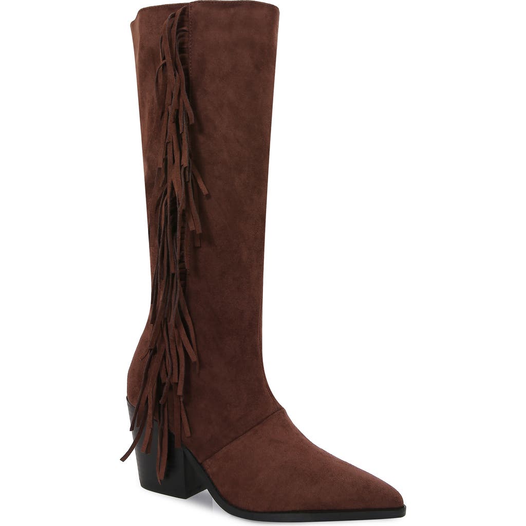 Berness Andri Fringe Boot In Brown