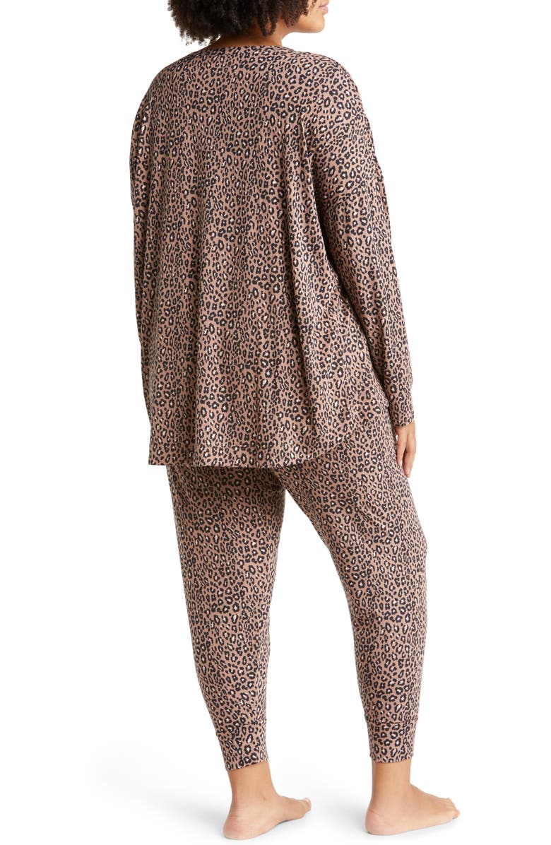 Nordstrom Moonlight V-Neck Jogger Pajamas, Alternate, color, 