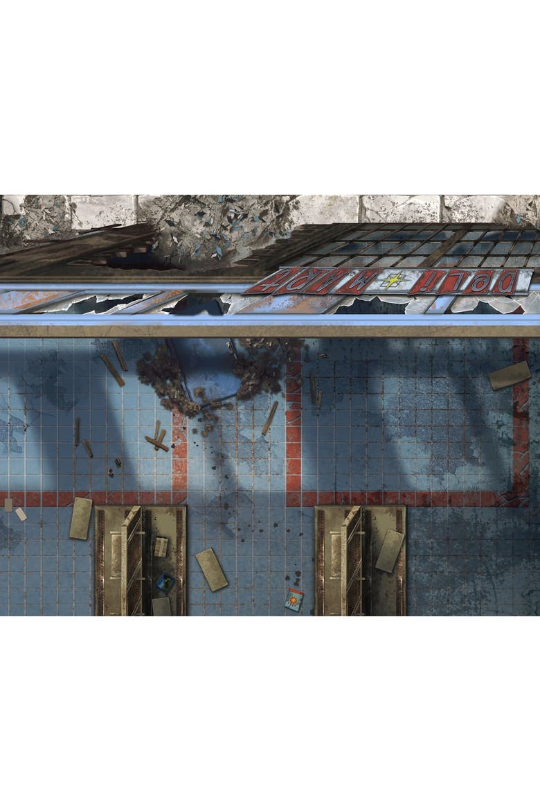 Fallout 32 Page RPG Book & 4 Maps, Alternate, color, Multicolored