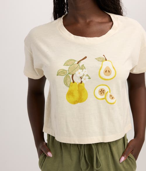 Known Supply Pear Tee In White