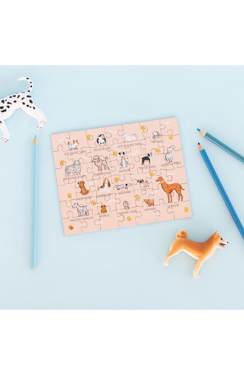 Daydream Society Bow Wow Breeds Mini Puzzle, Alternate, color, Assorted Pre-Pack