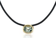 Beck Green Amethyst Scuba Choker