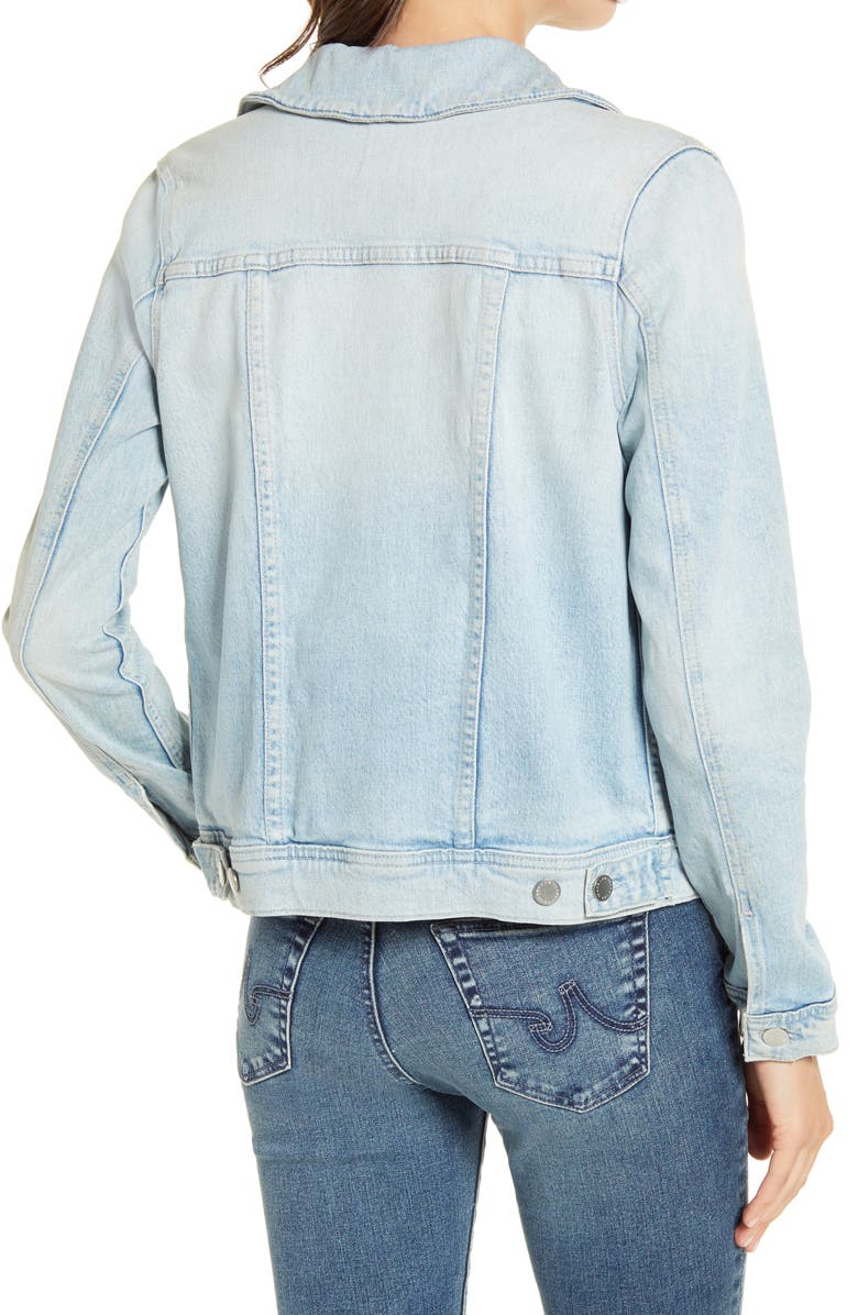 AG Mya Denim Jacket, Alternate, color, 24 Years Velocity