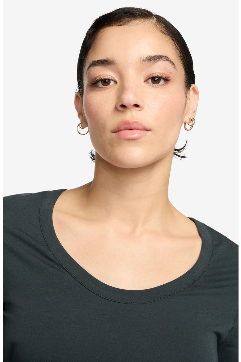 Chill Stretch Cotton Blend T-Shirt, Alternate, color, 390 SEAWD/ SAIL