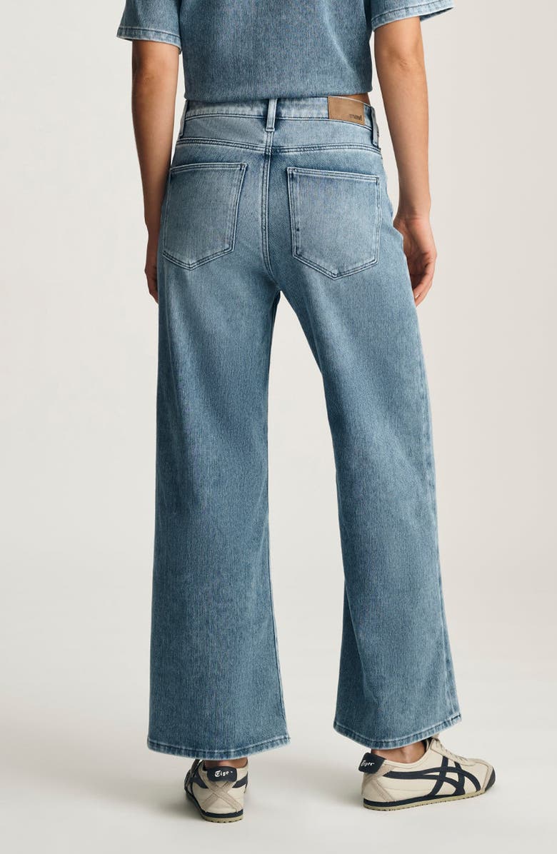 Mavi Jeans Paloma Wide Leg Ankle Jeans, Alternate, color, Mid Move