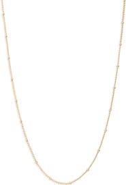 THE SIS KISS Baby Station Chain Necklace