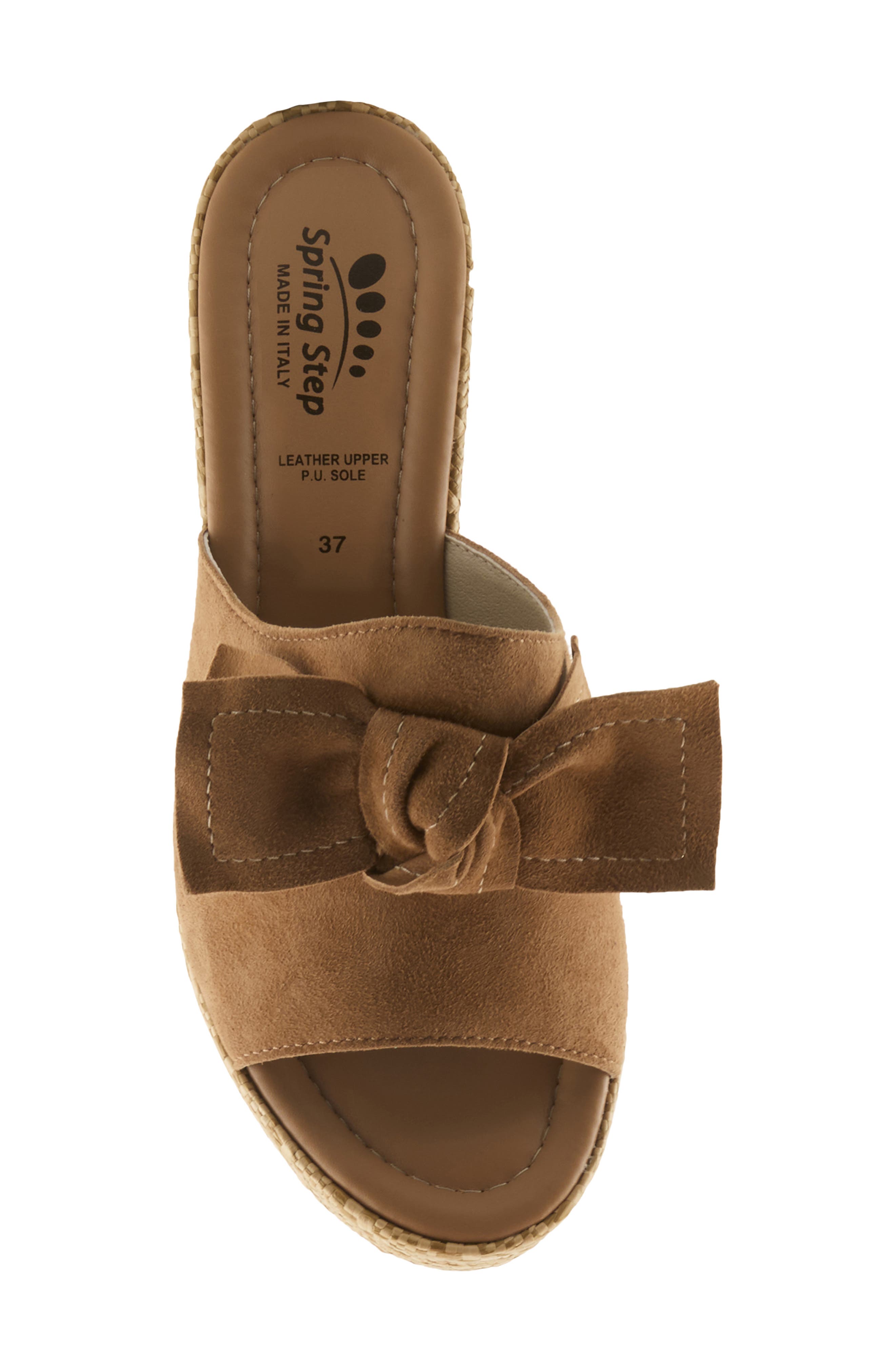 Ellyn Wedge Sandal, Alternate, color, TAN SUEDE