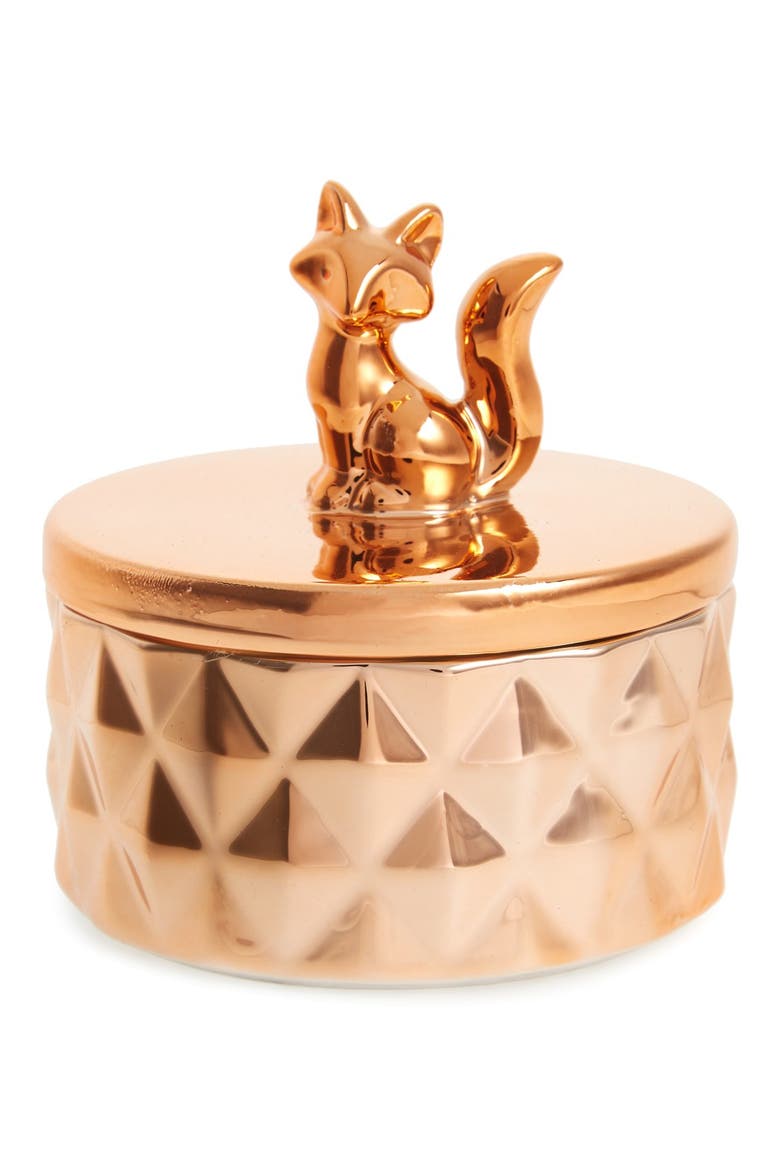Fox Ceramic Box, Main, color, FOX