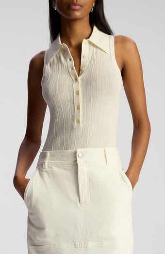 A.L.C. Oliver Sleeveless Knit Shirt
