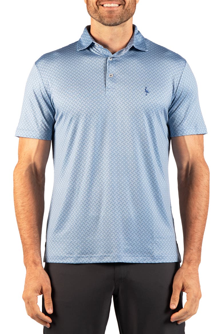 Football Performance Polo, Main, color, LIGHT BLUE