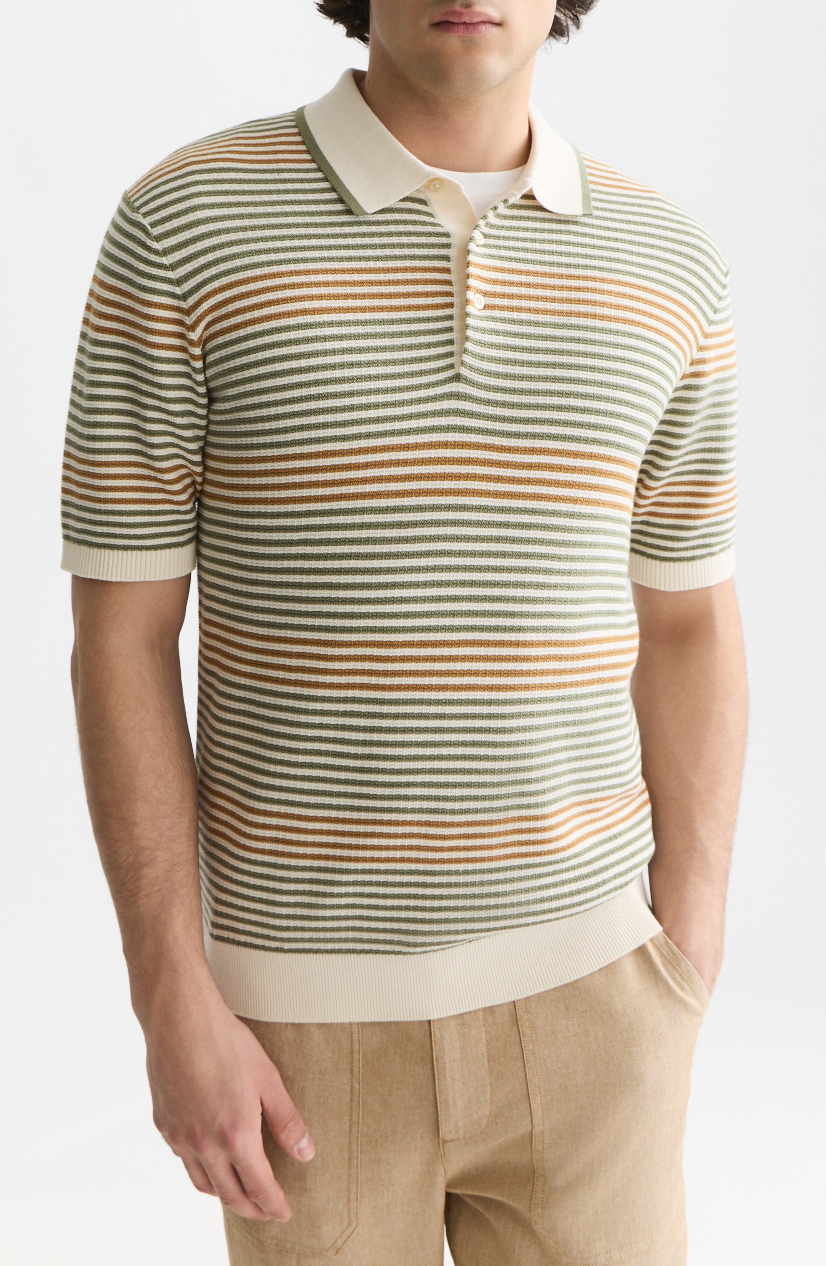 OIL GREEN STRIPE