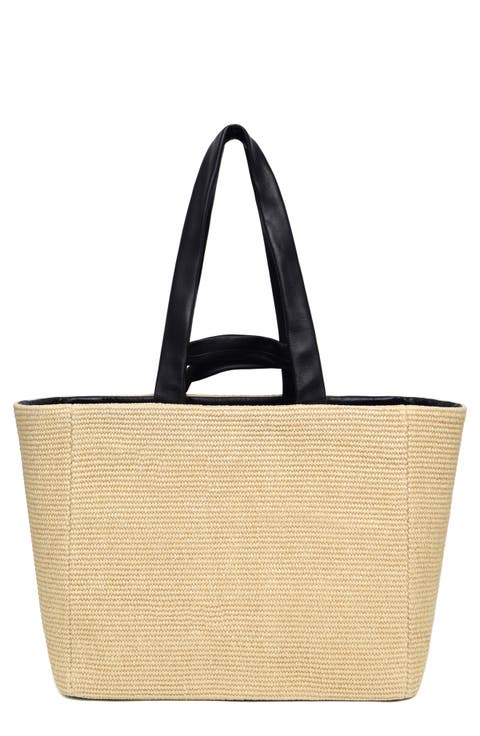 Gill Woven Straw Tote