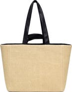 Thacker Gill Woven Straw Tote