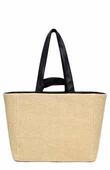 Thacker Gill Woven Straw Tote