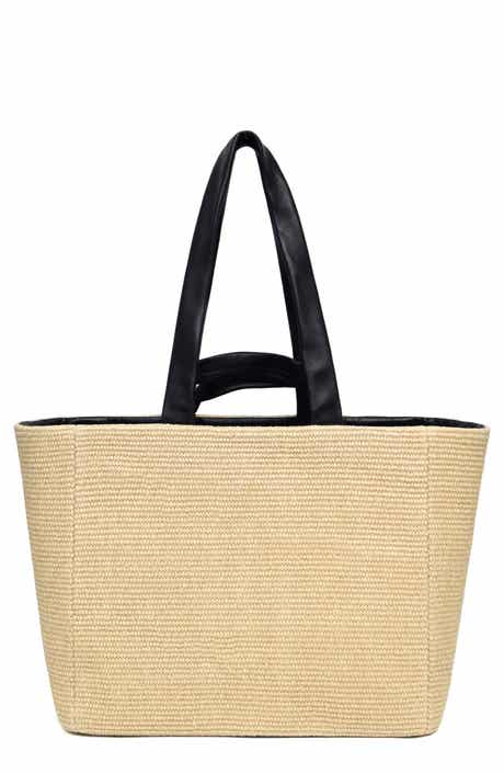 Thacker Gill Woven Straw Tote