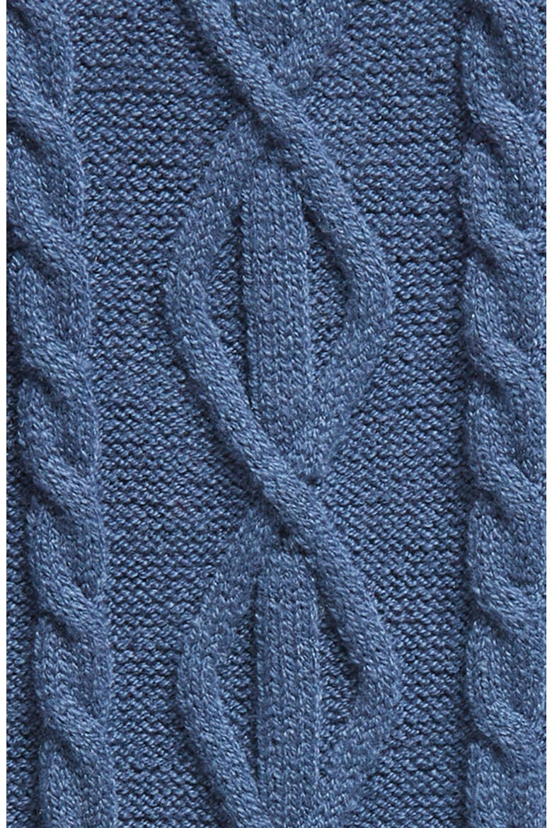Sweater Romper, Alternate, color, NAVY DENIM