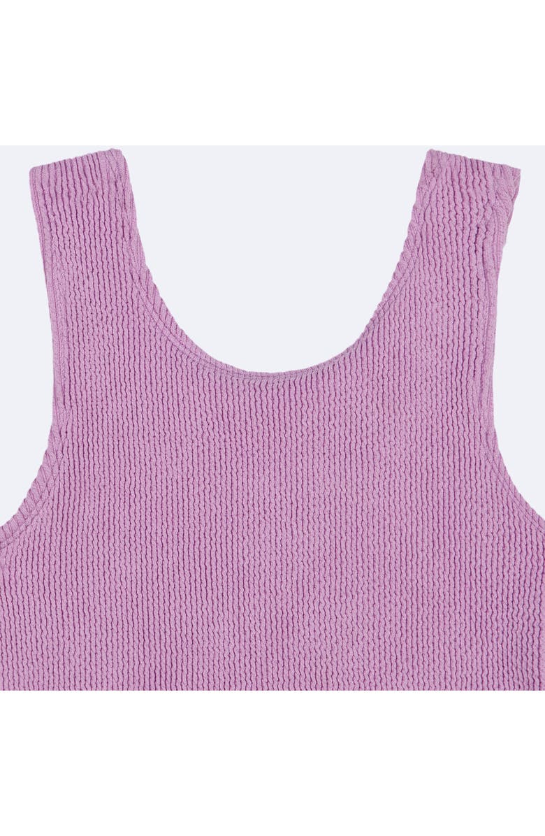 Roxy Kids' Two-Piece Swimsuit & Skirt Set, Alternate, color, Purple Multi