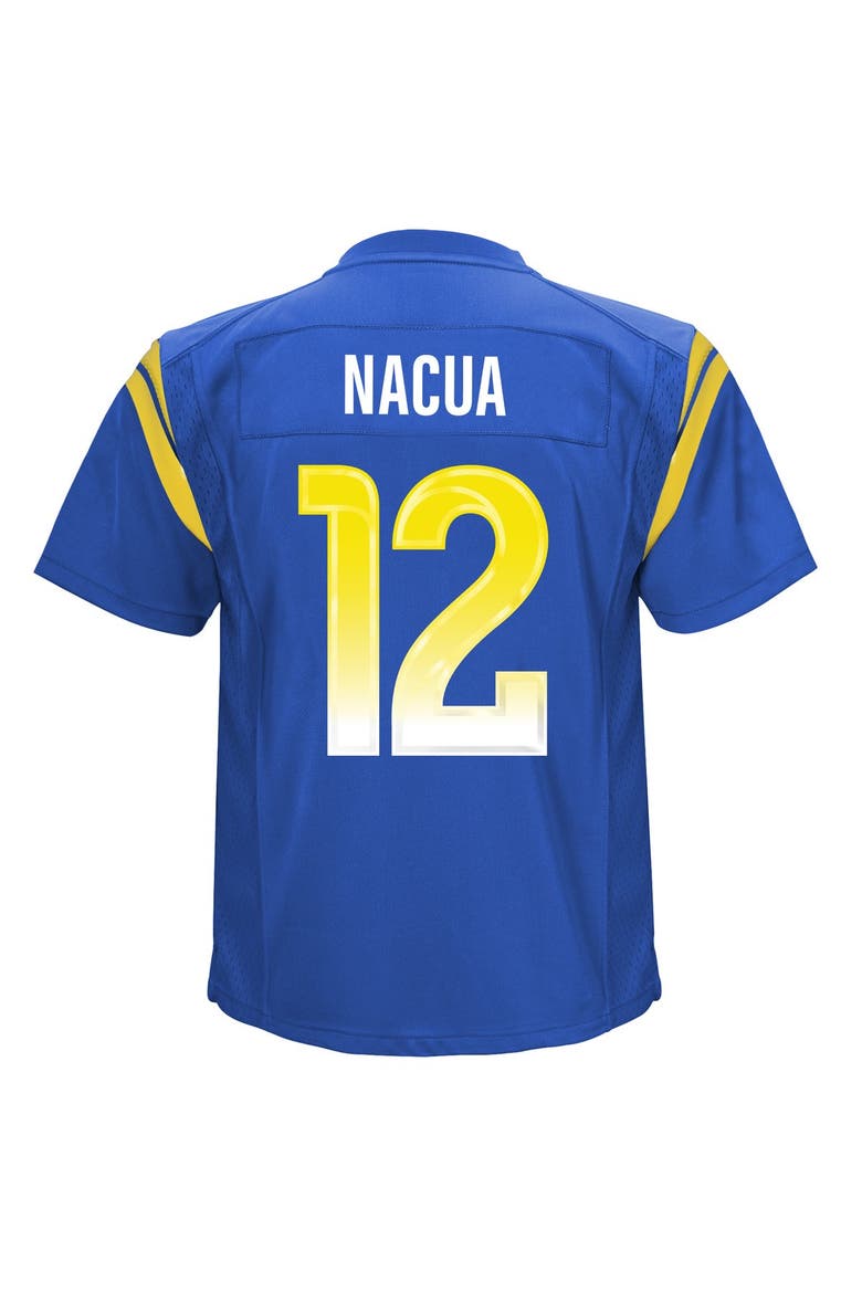 Preschool Nike Puka Nacua Royal Los Angeles Rams Game Jersey, Alternate, color, Royal