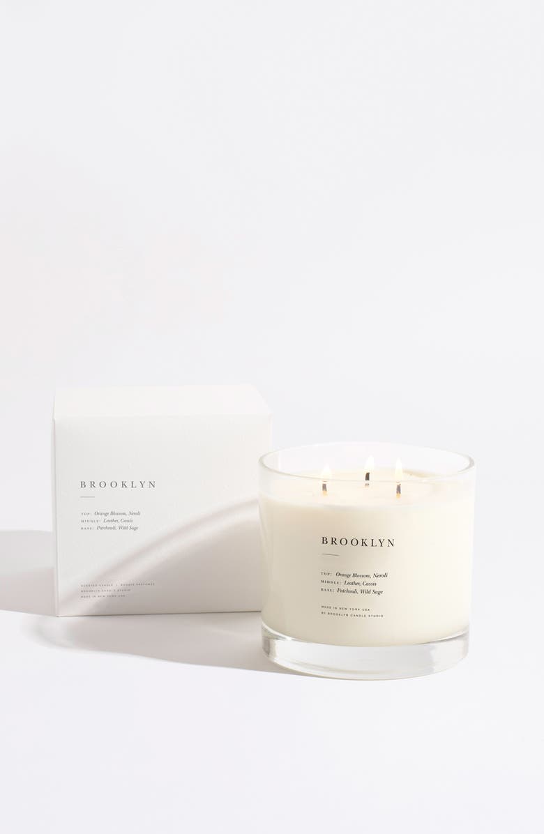 BROOKLYN CANDLE STUDIO Brooklyn XL 3-Wick Candle, Alternate, color, Brooklyn