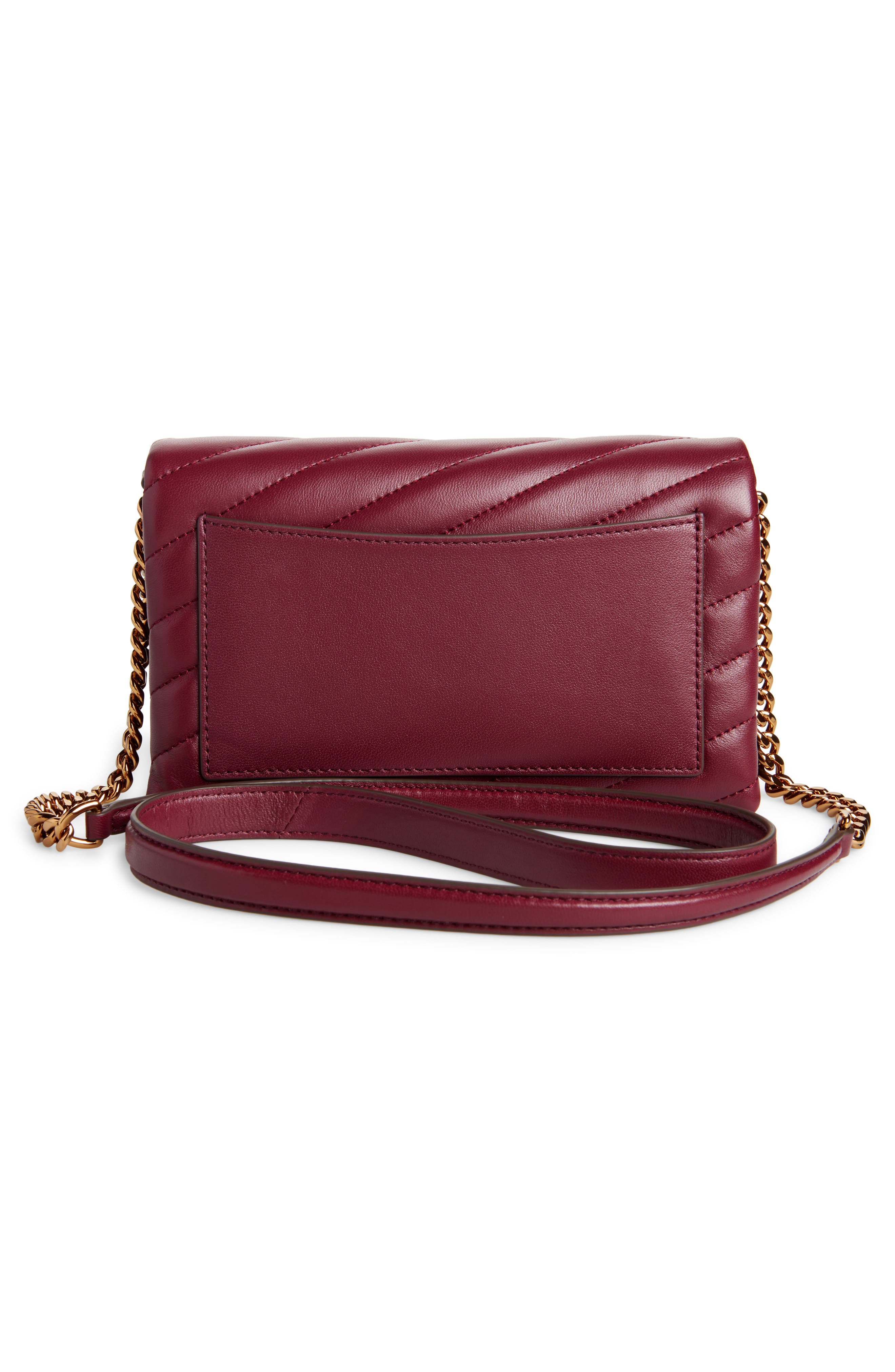 Kira Chevron Crossbody, Alternate, color, IMPERIAL GARNET