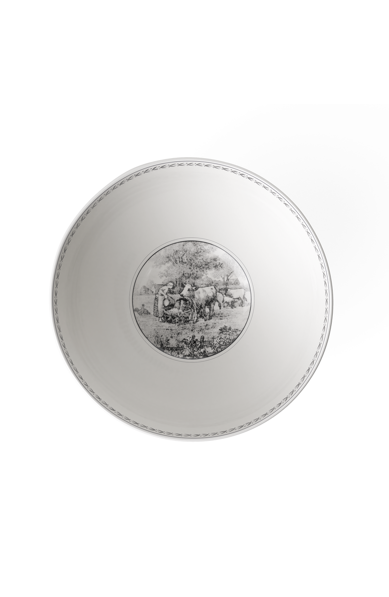Villeroy & Boch Audun Ferme Round Bowl, Alternate, color, White