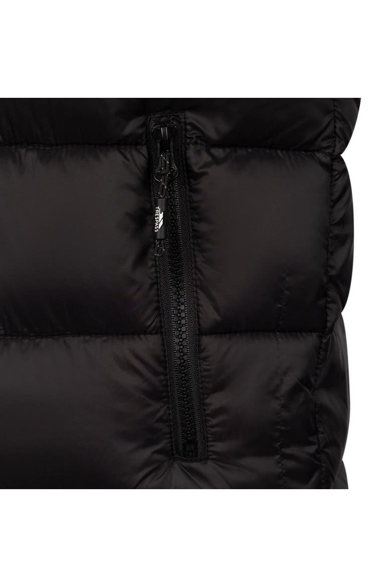 Simone Padded Casual Vest, Alternate, color, Black
