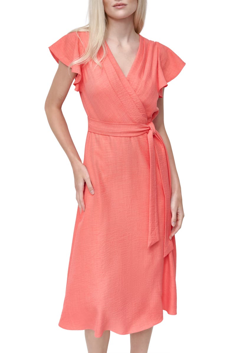 Smocked Waist V Neck Dress | A-Line Dress