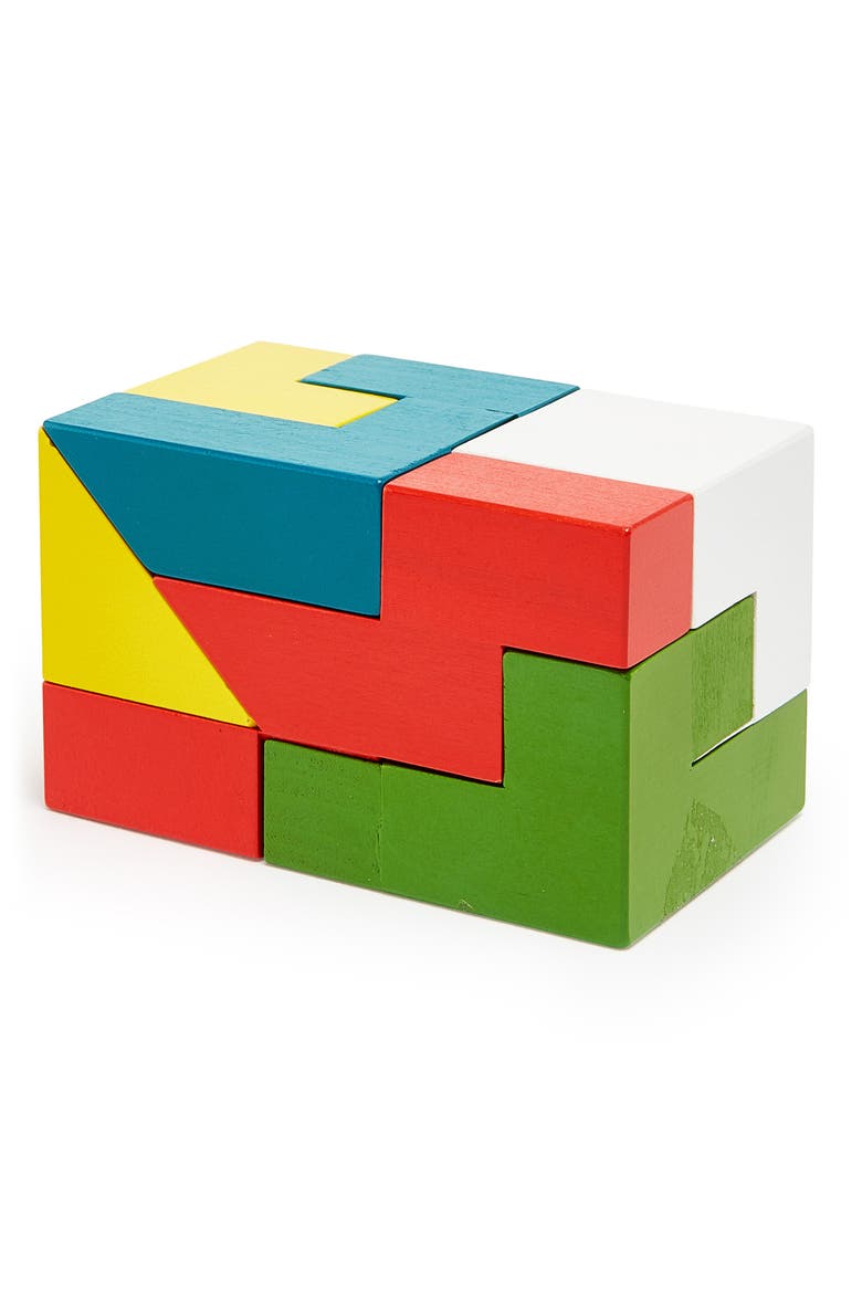 Design Store Ito 5-Piece Wood Puzzle, Alternate, color, MULTI