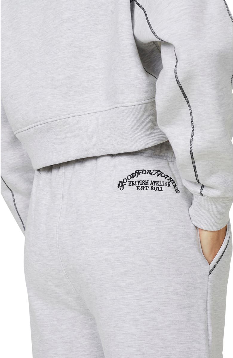 Good For Nothing Coverlock Vintage  Baggy Jogger, Alternate, color, Grey Marl