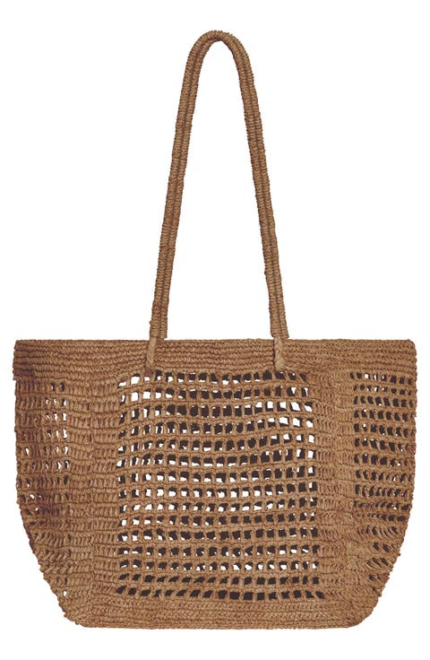 Ora Raffia Tote