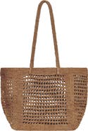Vitamin A® Ora Raffia Tote