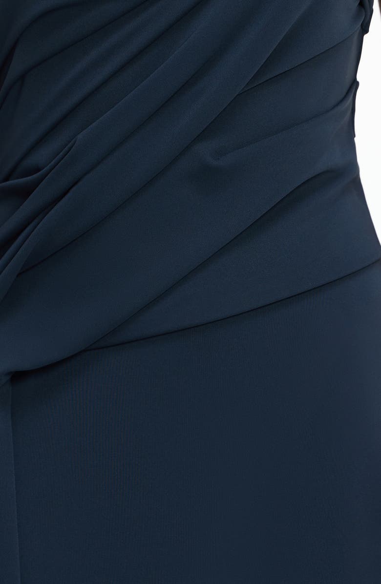 Significant Other Genesis Strapless Gown, Alternate, color, Blue Steel