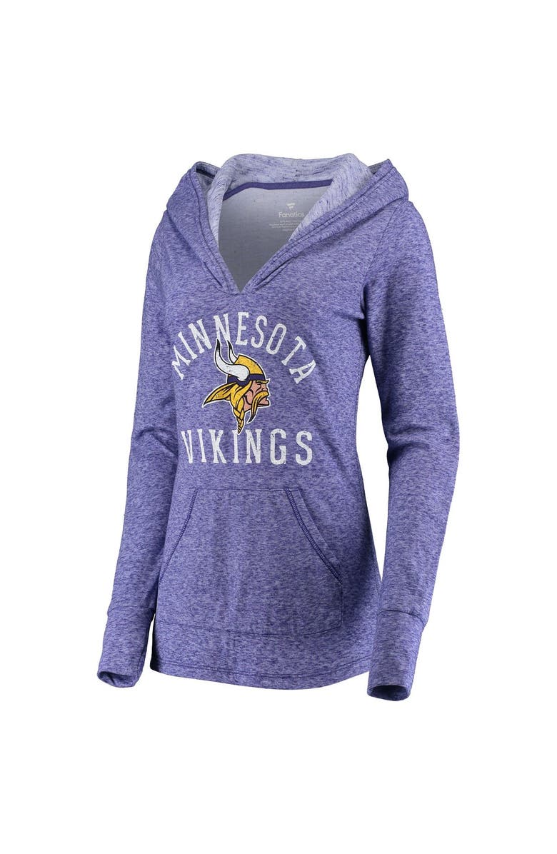 FANATICS Women's Fanatics Branded Purple Minnesota Vikings Doubleface Slub Pullover Hoodie, Alternate, color, 