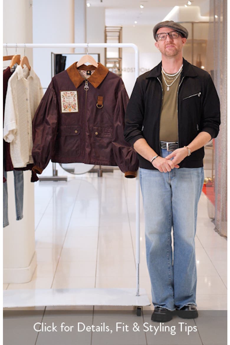 x FARM Rio Thais Waxed Cotton Jacket video