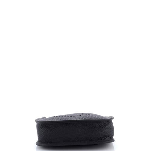 Pre-owned Hermes Hermes Evelyne Bag Gen Iii Clemence Tpm In Blue