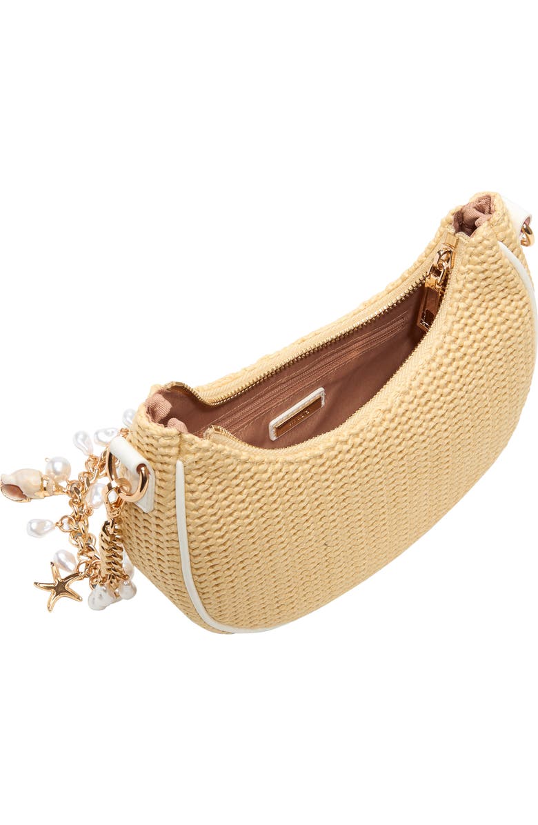 ALDO Beach Glow X Woven Shoulder Bag, Alternate, color,